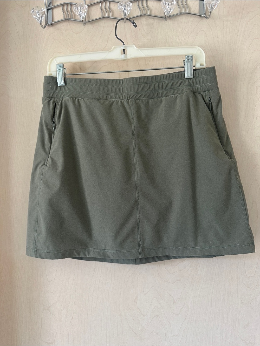 Kuhl Freeflex Skort Olive Green Medium Camping Hiking Tennis